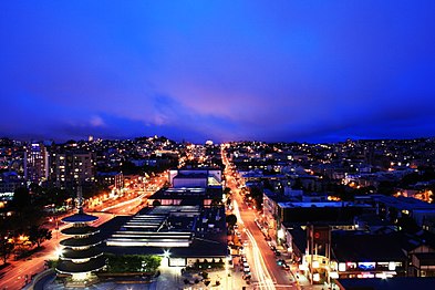 West from Kabuki Hotel (2009)