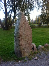 Runestone at Jarlabankes bro