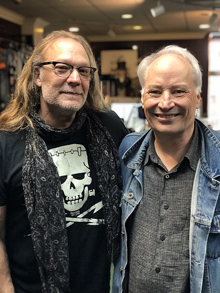 The Walking Dead Executive Producer Greg Nicotero with Lansdale