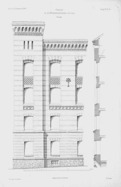 File:Köln, Weidenbachkaserne, Details, 1862.tif