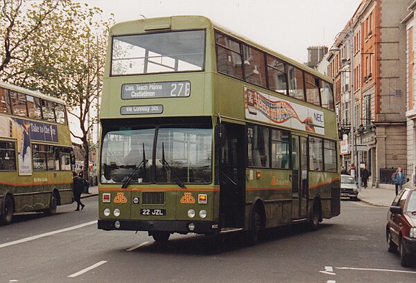GAC Ireland KD-class double-decker bus in 1994