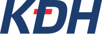 Logo van de KDH