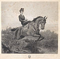 Kaiserin zu Pferde Stahlstich nach Charlton 1882.jpg