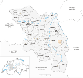 Karte von Reisiswil
