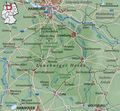 Kart over Lüneburger Heide