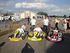 Karts électriques de compétition de l'IUT de Troyes.