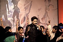 Karunya performing at Ramoji Film City Winter Carnival Karunya-RFC 2.jpg