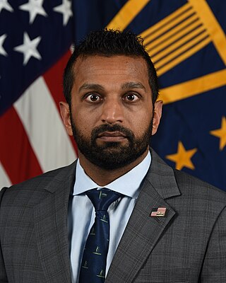 <span class="mw-page-title-main">Kash Patel</span> American government official (born 1980)