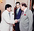 صدر پاکستان ممنون حسین کے ساتھ