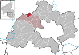 Kollweiler - Carte