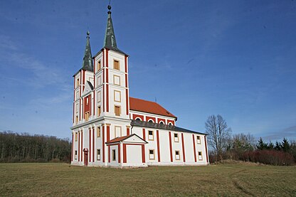 Église Sainte-Marguerite à Podlažice.