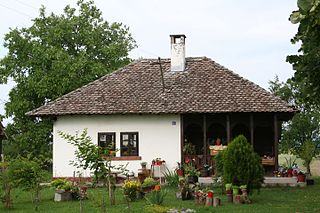 Krnule Village in Mačva District, Serbia