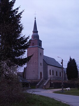 De kerk van Villers sur Semois