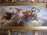 France Victorious at Bouvines, allegorical painting by Merry-Joseph Blondel, 1828, in the decoration of the Louvre