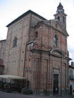 Kirche San Rocco, erbaut 1716–1750, Hauptfassade