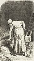 Labours of the fields-Woman crushing flax (Millet).jpg