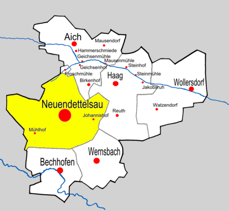 Lageplan Neuendettelsau (Neuendettelsau)