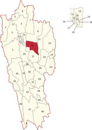 <span class="mw-page-title-main">Tawi Assembly constituency</span> Constituency of the Mizoram legislative assembly in India