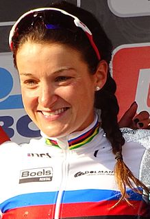 Lizzie Deignan English track and road racing cyclist