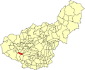 Розташування муніципалітету в провінції Гранада