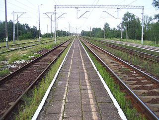 Lublinek railway station railway station in Łódź, Poland