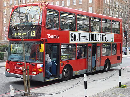 London Buses route 13.jpg