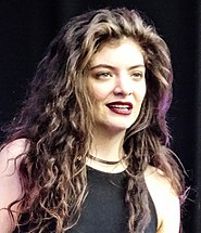Lorde (Ella Yelich-O'Connor), singer, songwriter and record producer