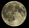 月食之前（攝於美國明尼蘇達州亨內平縣明尼阿波利斯，時間為03:51 UTC）