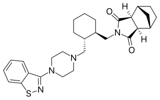 <span class="mw-page-title-main">Lurasidone</span> Atypical antipsychotic medication