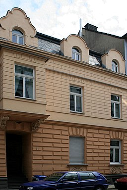 Mönchengladbach-Ry-Mitte Denkmal-Nr. B 073, Bylandtstraße 21 (5498)