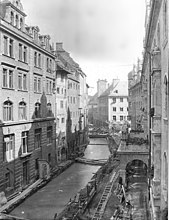 Pfisterstr. (heute Sparkassenstr.) Anno 1907