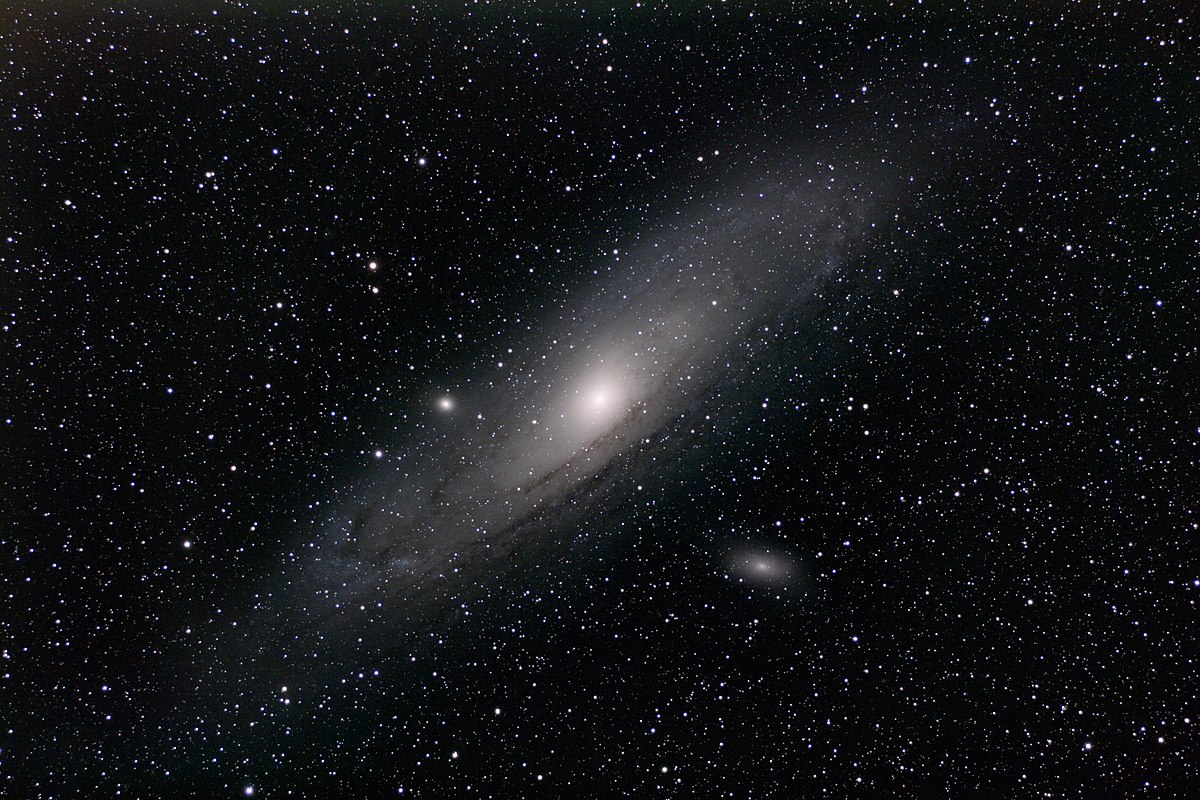  Galaksi  Andromeda Wikipedia bahasa Indonesia 