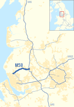 Thumbnail for M58 motorway