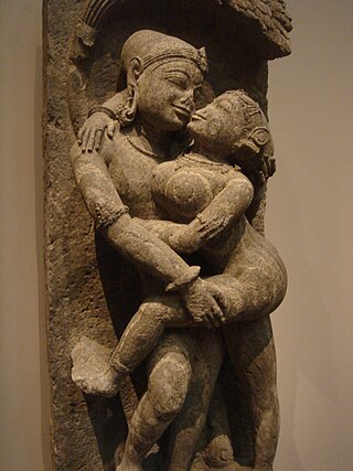 <span class="mw-page-title-main">Maithuna</span> Sanskrit term used in Tantra most often translated as "sexual union"