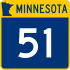 Trunk Highway 51-markering