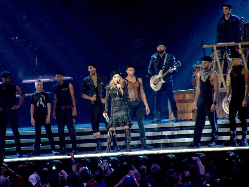 File:Madonna and Dancers on MDNA Tour.jpg
