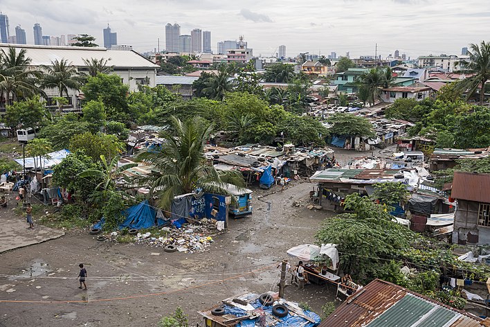 Slum in Damayang Lagi, Quezon City