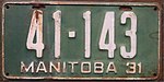 Manitoba License Plate 1931.jpg