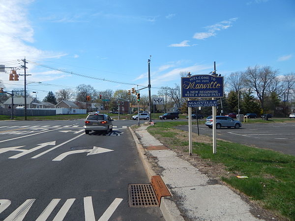 Entering Manville