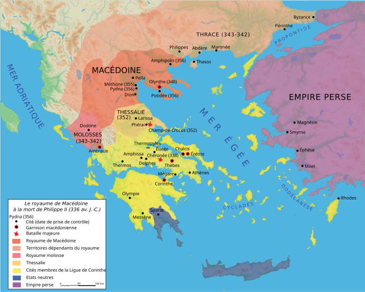 Vaizdas:Map Macedonia 336 BC-fr.svg