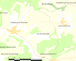 Poziția localității Jouy-en-Argonne