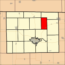 Map highlighting Dakota Township, Stephenson County, Illinois.svg