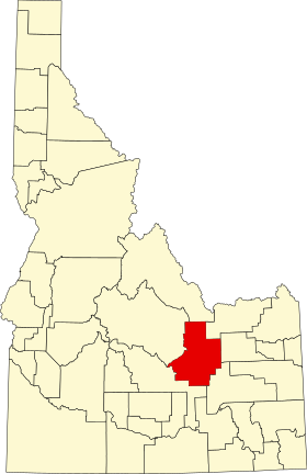 Placering af Butte County