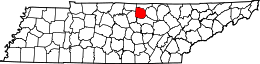 Contea di Jackson – Mappa
