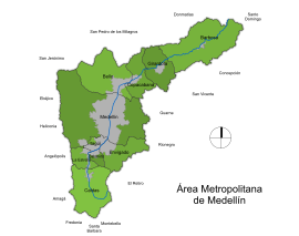 Mappa Area metropolitana di Valle de Aburrá.svg