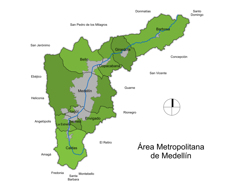 File:Mapa Área Metropolitana del Valle de Aburrá.svg