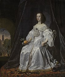 Mária hercegné egy korabeli képen