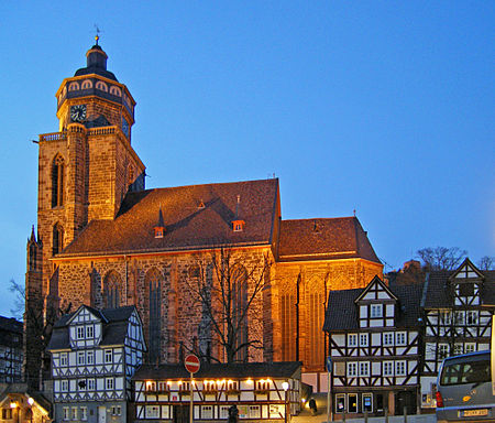 Marienkirche am Abend