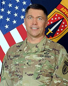 Brigadier General Landes as commander of Security Force Assistance Command, circa 2020 Mark H. Landes (2).jpg