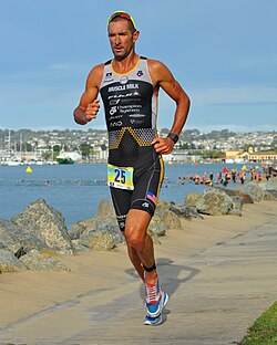 at the San Diego Triathlon, 2015
